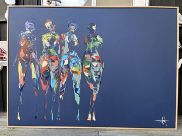 Maleri 100 x 140 cm