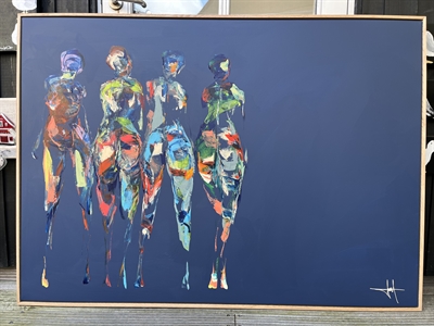 Maleri 100 x 140 cm